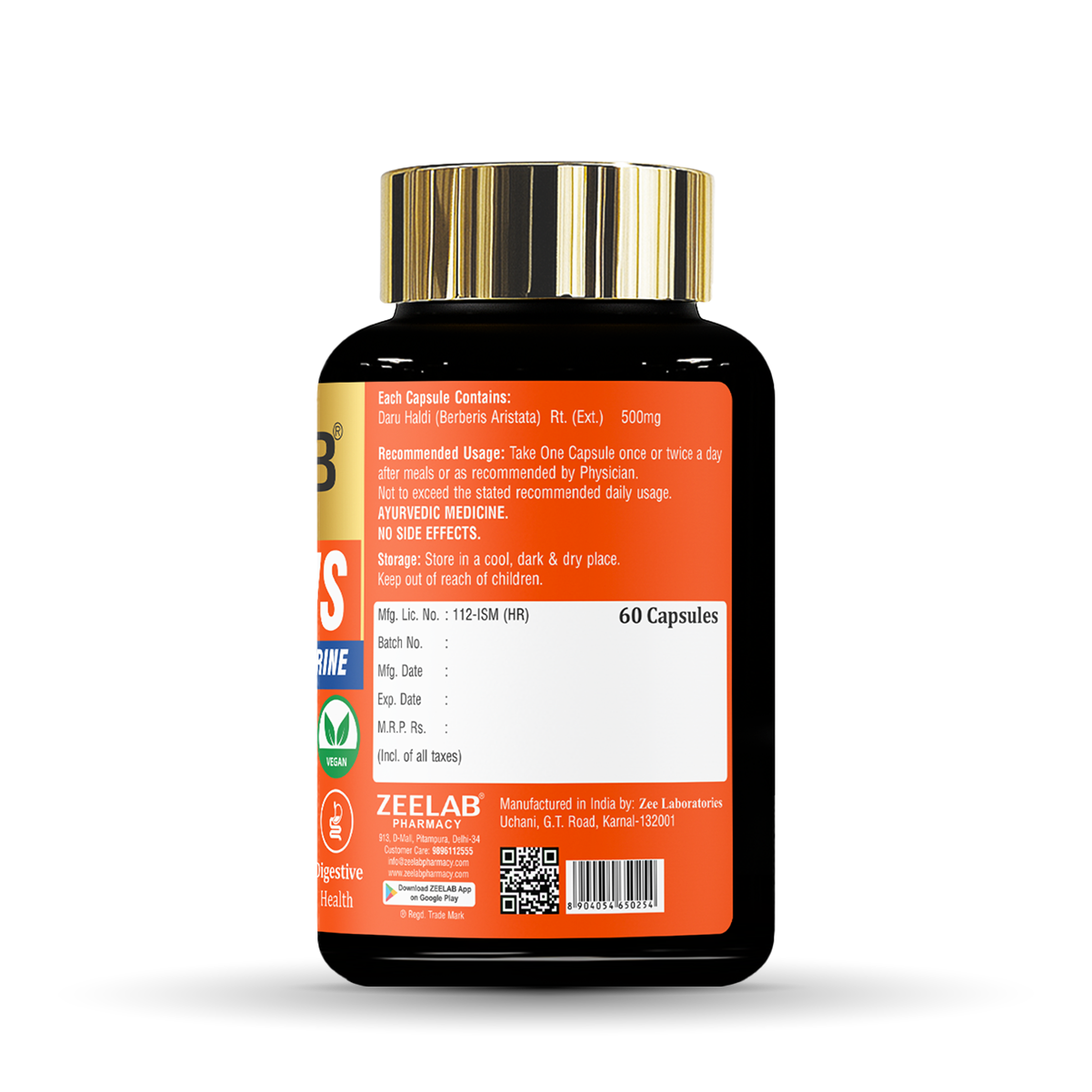 Zeelab Berberis Capsule